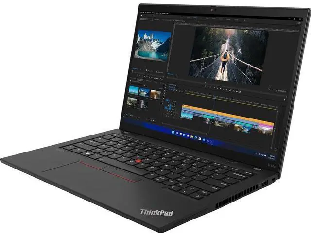 Alt view image 9 of 12 - Lenovo ThinkPad P14s Gen 3 21AK002KUS 14" Mobile Workstation - WUXGA - 1920 x 1200 - Intel Core i7 12th Gen i7-1260P Dodeca-core (12 Core) 3.40 GHz - 8 GB Total RAM - 256 GB SSD - Black - Windows