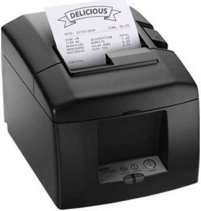Alt view image 7 of 10 - Star Micronics 39449670 Star Micronics TSP654II Direct Thermal Printer - Monochrome - Wall Mount - Receipt Print - 3.15" Print Width - 11.81 in/s Mono - 203 dpi - USB - 3.15"