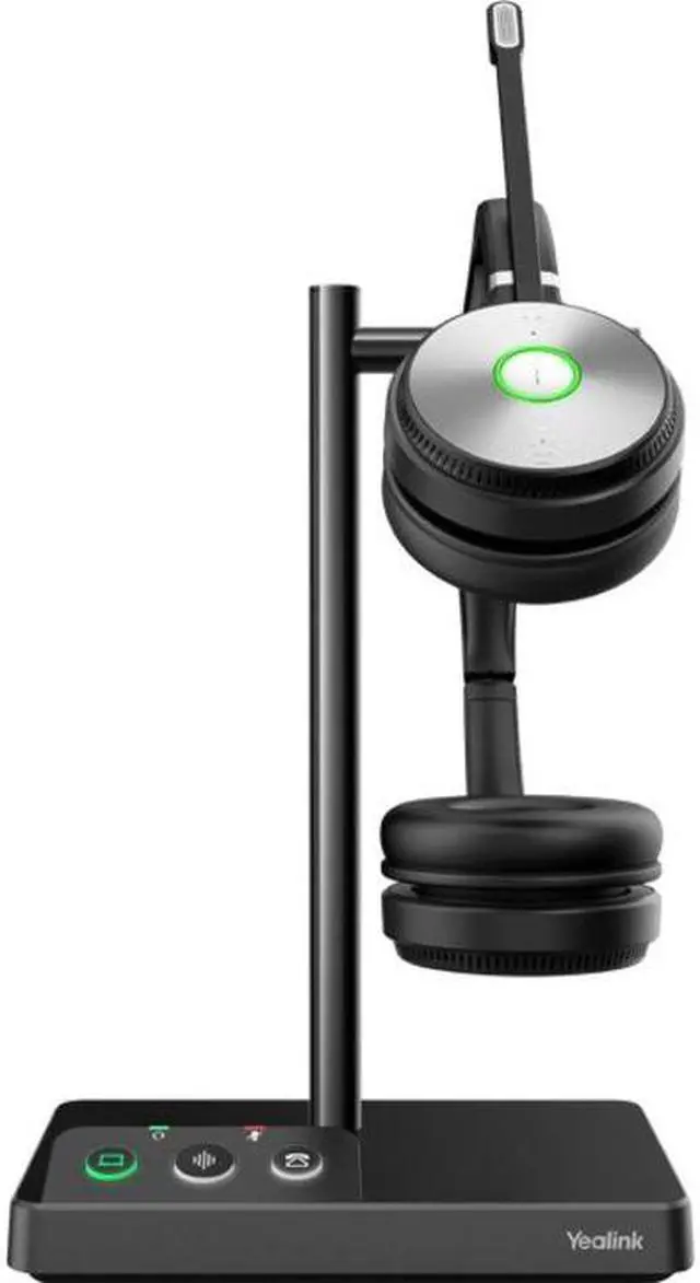 Alt view image 10 of 18 - Yealink WH62 Dual Teams Headset WH62DUALTEAMS