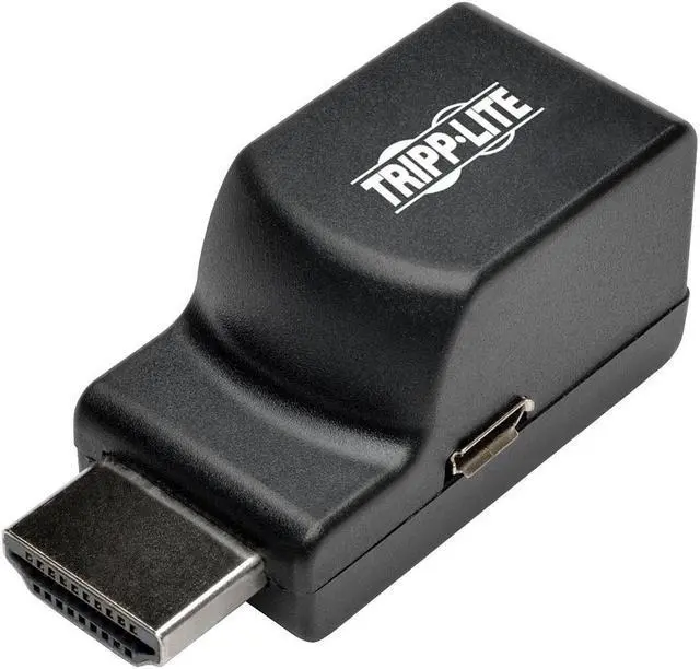 Alt view image 13 of 16 - Tripp Lite HDMI over Cat5e / Cat6 Extender Receiver Passive Low-Profile 1080p
