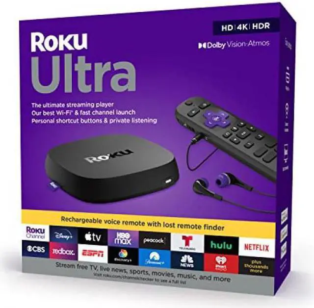 Alt view image 13 of 19 - Roku Ultra Ultimate Streaming Device 4K/HDR/Dolby Vision/Atmos