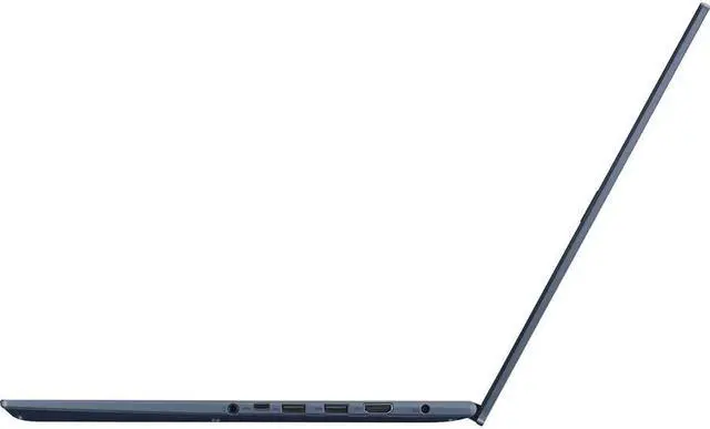 Alt view image 10 of 20 - ASUS VivoBook 16X Laptop, 16 WUXGA (1920 x 1200) 16:10 Display, AMD Ryzen 5 5600H CPU, AMD Radeon Vega 7 Graphics, 8GB RAM, 512GB SSD, Fingerprint Sensor, Windows 11 Home, Quiet Blue, M1603QA-DS52