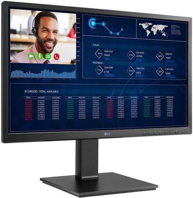 Alt view image 3 of 12 - LG 24CN650W All-in-One Thin ClientIntel Celeron J4105 Quad-core (4 Core) 1.50 GHz