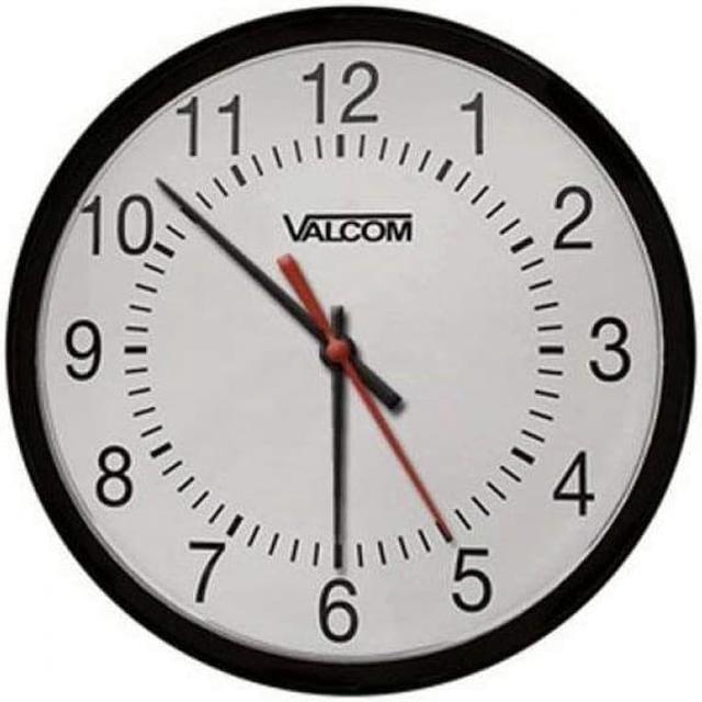 Alt view image 9 of 9 - Valcom VIP-A12A IP PoE 12 inch Analog Clock, Part No# VIP-A12A
