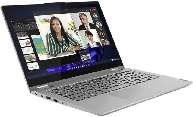 Alt view image 6 of 18 - Lenovo ThinkBook 14s Yoga G2 IAP 21DM003NUS 14" Touchscreen Notebook - Full HD - 1920 x 1080 - Intel Core i7 12th Gen i7-1255U Deca-core (10 Core) - 16 GB Total RAM - 8 GB On-board Memory - 512 G