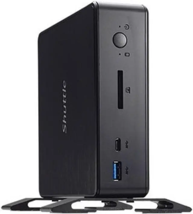 Alt view image 5 of 11 - Shuttle XPC nano NC10U3 Barebone System - Mini PC - Intel Core i3 8th Gen i3-8145U