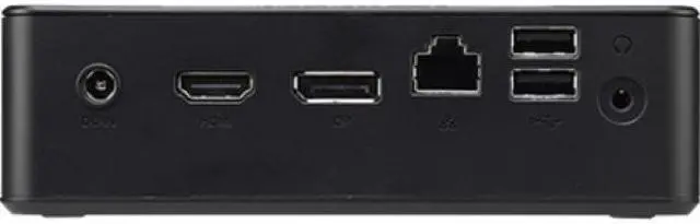 Alt view image 9 of 11 - Shuttle XPC nano NC10U3 Barebone System - Mini PC - Intel Core i3 8th Gen i3-8145U