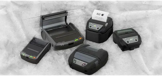 Alt view image 5 of 9 - Seiko MP-B20 2 Mobile Printer Wireless MP-B20-B02JK1-74