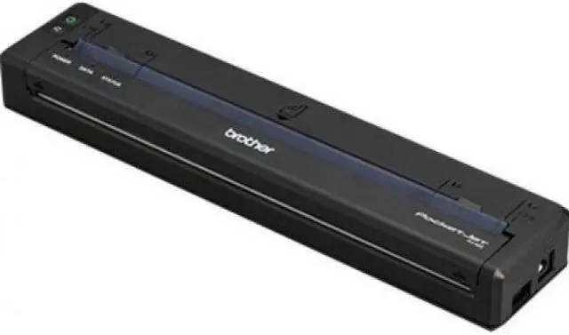Alt view image 7 of 11 - Brother PocketJet 8 PJ-863 Mobile Direct Thermal Monochrome Printer No Battery