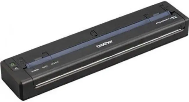 Alt view image 3 of 11 - Brother PocketJet 8 PJ-863 Mobile Direct Thermal Monochrome Printer No Battery