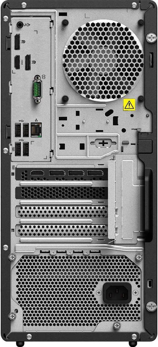 Alt view image 7 of 12 - Lenovo ThinkStation P358 30GL0024US Workstation - AMD Ryzen 3 PRO 4350G - 16 GB DDR4 SDRAM RAM - 512 TB SSD - Tower - AMD Pro565 Chip - Windows 11 Pro 64-bit - AMD Radeon Graphics Graphics - Serial AT