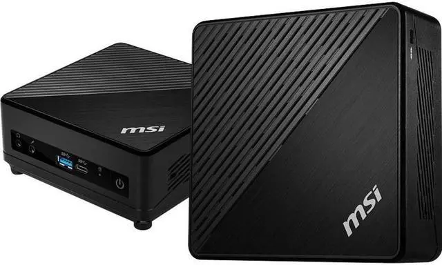 Alt view image 2 of 19 - MSI Desktop Computer Cubi 5 10M-692US Intel Core i3-10110U 8GB DDR4 250GB PCIe SSD Intel UHD Graphics Windows 11 Home 64-bit