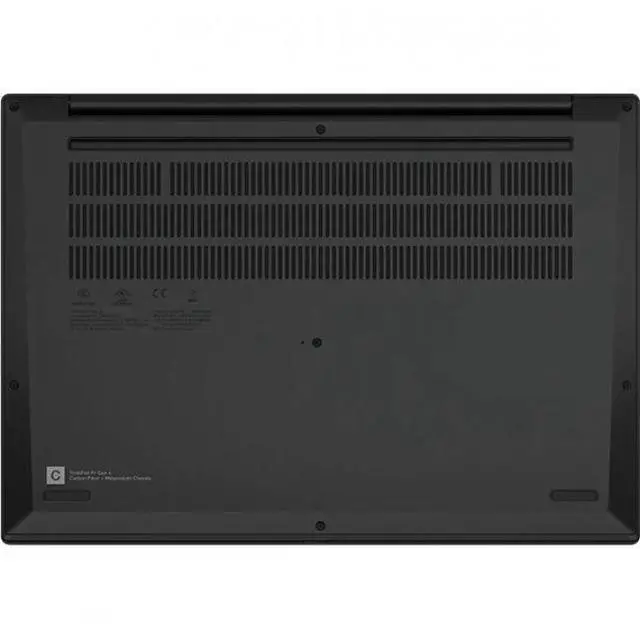 Alt view image 7 of 7 - Lenovo ThinkPad P1 Gen 4 20Y3003KUS 16" Mobile Workstation - QHD - 2560 x 1600 - Intel Core i7 11th Gen i7-11850H Octa-core (8 Core) 2.50 GHz - 64 GB Total RAM - 1 TB SSD - Midnight Black - Windo