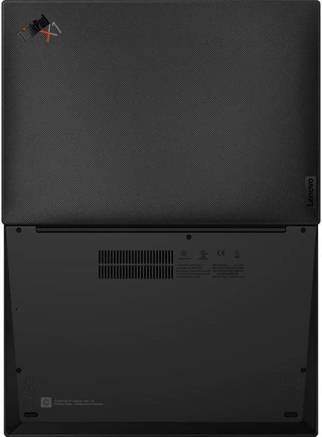Alt view image 4 of 13 - Lenovo ThinkPad X1 Carbon Gen 10 21CB009NUS 14" Notebook - WUXGA - 1920 x 1200 - Intel Core i5 12th Gen i5-1235U Deca-core (10 Core) - 16 GB Total RAM - 16 GB On-board Memory - 512 GB SSD - Black