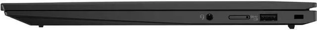 Alt view image 5 of 13 - Lenovo ThinkPad X1 Carbon Gen 10 21CB009NUS 14" Notebook - WUXGA - 1920 x 1200 - Intel Core i5 12th Gen i5-1235U Deca-core (10 Core) - 16 GB Total RAM - 16 GB On-board Memory - 512 GB SSD - Black