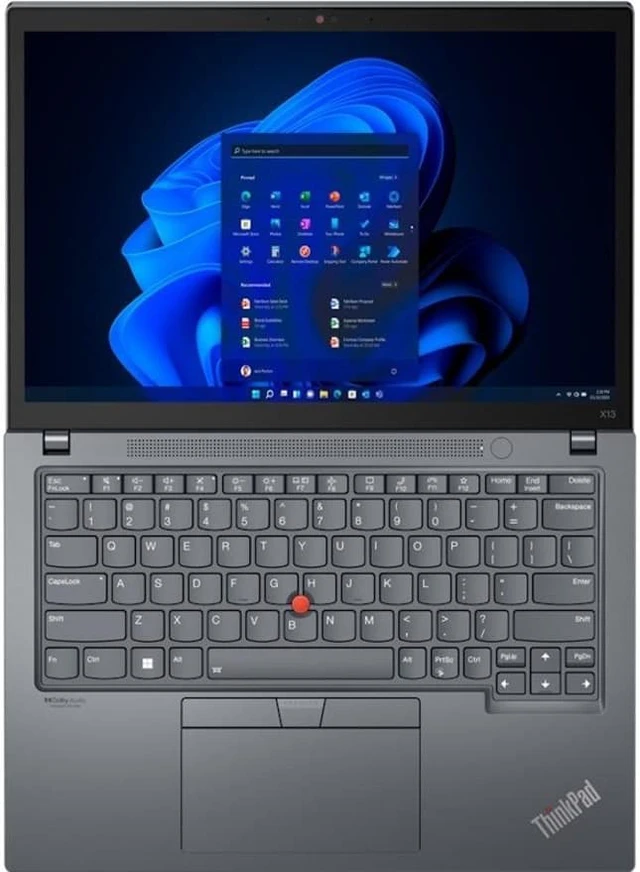 Alt view image 8 of 12 - Lenovo ThinkPad X13 Gen 3 21BN002CUS 13.3" Touchscreen Notebook - WUXGA - 1920 x 1200 - Intel Core i7 12th Gen i7-1260P Dodeca-core (12 Core) 2.10 GHz - Intel Evo Platform - 16 GB Total RAM - 16