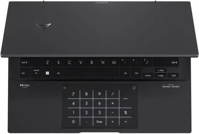 Alt view image 14 of 20 - Asus Zenbook 14 OLED UM3402 UM3402YA-DS71 14" Notebook - 2.8K - 2880 x 1800 - AMD Ryzen 7 5825U Octa-core (8 Core) - 8 GB Total RAM - 8 GB On-board Memory - 512 GB SSD - Jade Black