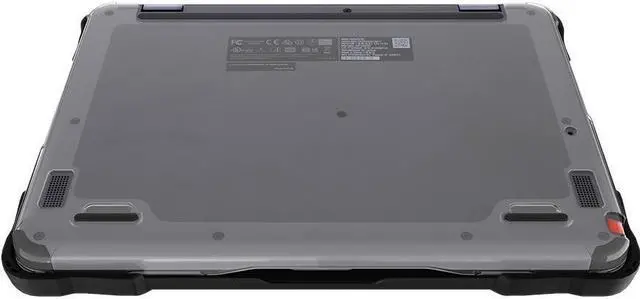 Alt view image 9 of 14 - Gumdrop SlimTech for Lenovo 500e/500w/300e/300w Chromebook 3rd Gen (2-in-1) - For Lenovo Chromebook - Textured Grip - Black - Bump Resistant, Scratch Resistant, Scuff Resistant - Thermoplastic Polyure