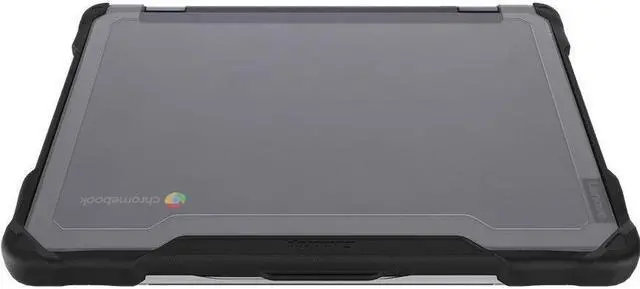 Alt view image 7 of 14 - Gumdrop SlimTech for Lenovo 500e/500w/300e/300w Chromebook 3rd Gen (2-in-1) - For Lenovo Chromebook - Textured Grip - Black - Bump Resistant, Scratch Resistant, Scuff Resistant - Thermoplastic Polyure