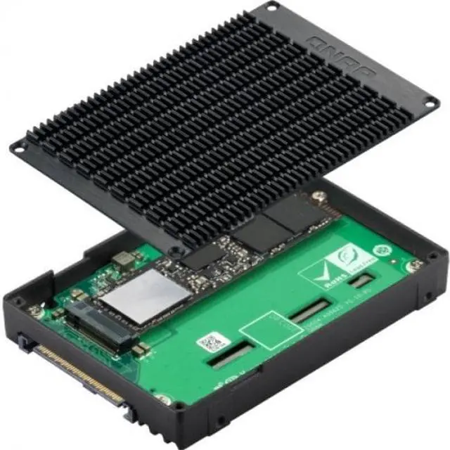 Alt view image 12 of 17 - Qnap QDA-UMP4 M.2 2280 to 2.5" U.2 NVMe PCIe 4.0 SSD Adapter