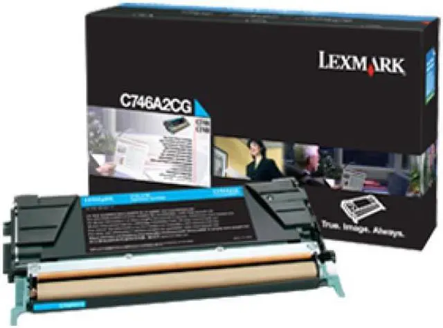 Alt view image 5 of 5 - Lexmark Single Toner Cartridge - Cyan