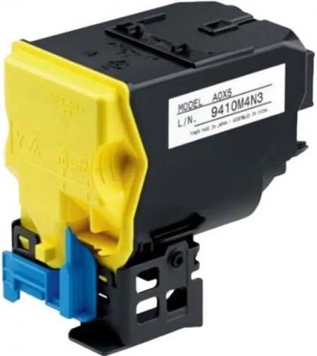 Alt view image 8 of 8 - Konica Minolta magicolor 4750DN A0X5230 Yellow Toner Cartridge - High Yield, Genuine Konica MinoltaBrand