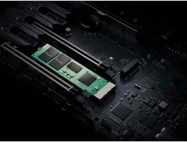 Alt view image 9 of 12 - Intel 670p 1 TB Solid State Drive - M.2 2280 Internal - PCI Express NVMe (PCI Express NVMe 3.0 x4) - Thin Client, Desktop PC, Tablet Device Supported - 3500 MB/s Maximum Read Transfer Rate - 256-bit E