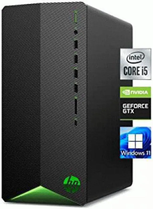 Alt view image 6 of 7 - HP Pavilion Gaming Desktop, 10th Generation Intel Core i5-10400F Processor, NVIDIA GeForce GTX 1650 Graphics, 8 GM RAM, 256 GB SSD, Windows 11 Home (TG01-1120, Shadow Black)