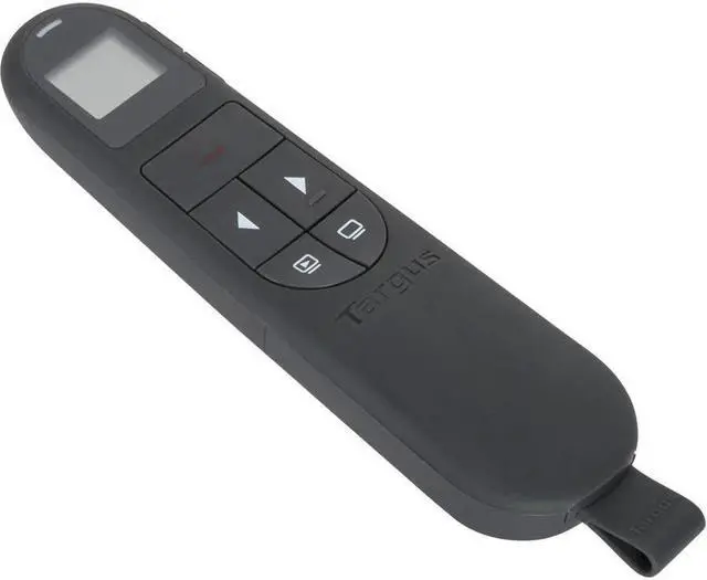 Alt view image 6 of 10 - Targus Dual Mode Antimicrobial Laser Presenter with Timer Laser - Wireless - Bluetooth/Radio Frequency - 2.40 GHz - Black - USB - AMP06804AMGL
