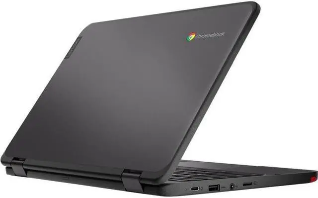 Alt view image 8 of 15 - Lenovo 500e Chromebook Gen 3 82JB000WUS LTE, UMTS, UMTS 11.6" Touchscreen Convertible 2 in 1 Chromebook - HD - 1366 x 768 - Intel Celeron N5100 Quad-core (4 Core) 1.10 GHz - 8 GB Total RAM - 64 G