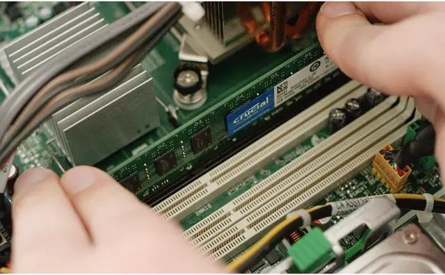 Alt view image 18 of 20 - Crucial 8GB Kit (4GBx2) DDR4 2666 MT/s (PC4-21300) CL19 x8 UDIMM 288-Pin Memory - CT2K4G4DFS8266