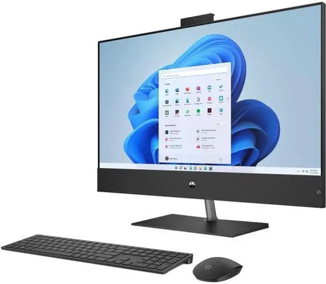 Main image of HP Pavilion 32-b0050 All-in-One Computer - Intel Core i7 12th Gen i7-12700T Dodeca-core (12 Core) 1.40 GHz - 16 GB RAM DDR4 SDRAM - 1 TB NVMe M.2 PCI Express SSD - 31.5" 4K UHD 3840 x 2160 - Desk