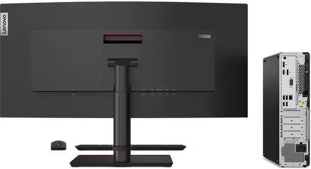 Alt view image 6 of 14 - Lenovo ThinkCentre M75s Gen 2 11R8003HUS Desktop Computer - AMD Ryzen 7 PRO 5750G Octa-core (8 Core) 3.80 GHz - 16 GB RAM DDR4 SDRAM - 512 GB M.2 PCI Express NVMe 3.0 x4 SSD - Small Form Factor - Blac