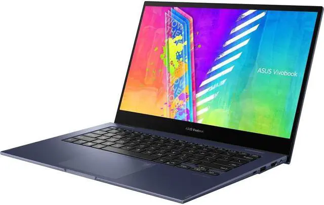 Alt view image 10 of 13 - Asus Vivobook Go 14 Flip TP1401 J1400KA-DS02T 14" Touchscreen Convertible Notebook - HD - 1366 x 768 - Intel Celeron N4500 Dual-core (2 Core) 1.10 GHz - 4 GB Total RAM - 4 GB On-board Memory - 64