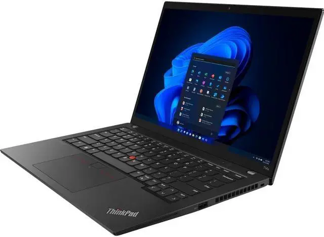 Alt view image 11 of 14 - Lenovo ThinkPad T14s Gen 3 21BR00FHUS 14" Notebook - WUXGA - 1920 x 1200 - Intel Core i5 12th Gen i5-1235U Deca-core (10 Core) 1.30 GHz - 16 GB Total RAM - 16 GB On-board Memory - 256 GB SSD - Th