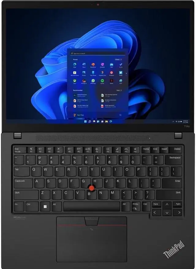Alt view image 12 of 14 - Lenovo ThinkPad T14s Gen 3 21BR00FHUS 14" Notebook - WUXGA - 1920 x 1200 - Intel Core i5 12th Gen i5-1235U Deca-core (10 Core) 1.30 GHz - 16 GB Total RAM - 16 GB On-board Memory - 256 GB SSD - Th