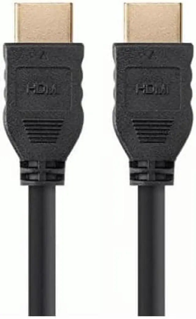 Alt view image 10 of 11 - Monoprice HDMI Cable - 5 Feet - Black (No Logo) High Speed, 4K@60Hz 10.2Gbps, 32AWG, CL2, Compatible with UHD TV and More - Commercial Series