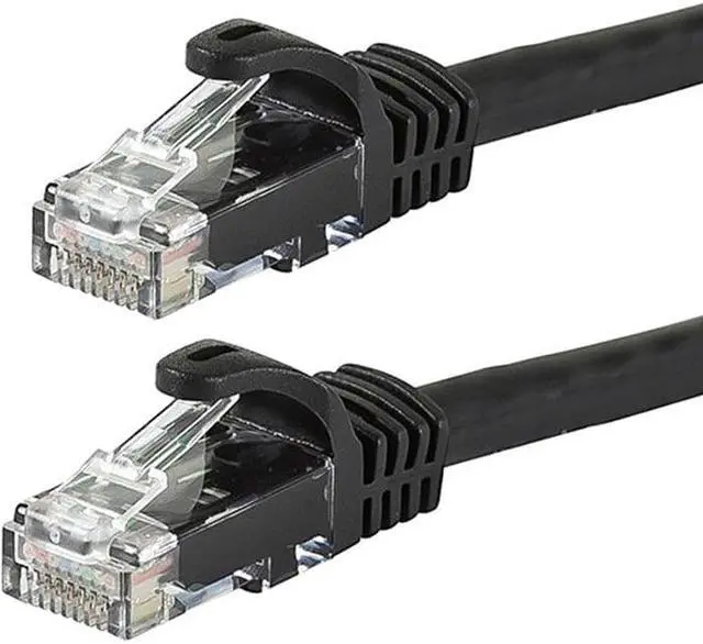 Alt view image 6 of 7 - Monoprice Cat6 Ethernet Patch Cable - 5 Feet - Orange | Network Internet Cord - Snagless RJ45, Stranded, 550Mhz, UTP, Pure Bare Copper Wire, 24AWG - Flexboot Series
