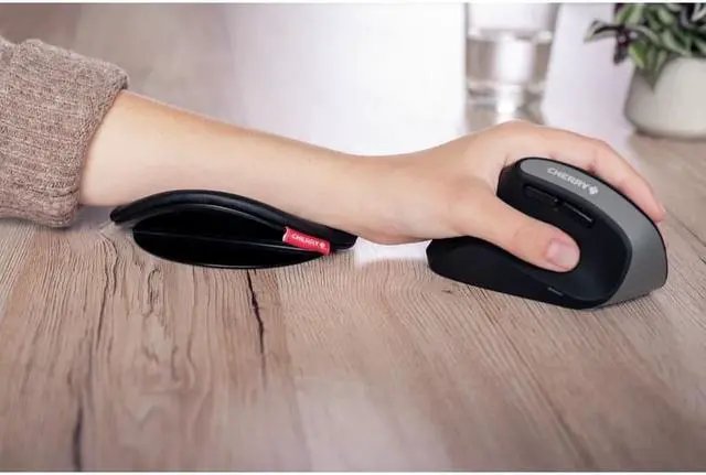 Alt view image 7 of 9 - CHERRY Slidepad Ergo Armrest Black JA06502