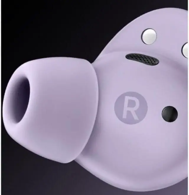 Alt view image 9 of 18 - Samsung Galaxy Buds2 Pro Noise-Canceling True Wireless In-Ear Headphones (Bora Purple) SM-R510NLVAXAR