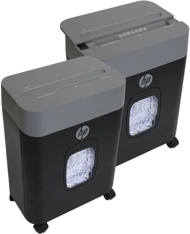 Alt view image 7 of 11 - Royal CC8 Paper Shredder - Cross Cut - 8 Per Pass - for shredding Paper, Staples, Credit Card, Envelope, Envelope - 8.75" Throat - 2 Minute Run Time - 30 Minute Cool Down Time - 3.40 gal Wastebin