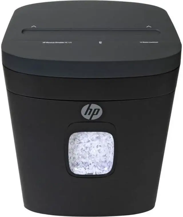 Alt view image 2 of 12 - Royal MC125 Paper Shredder - Micro Cut - 12 Per Pass - for shredding Paper, Staples, Credit Card, Envelope - 8.75" Throat - 5 Minute Run Time - 40 Minute Cool Down Time - 5 gal Wastebin Capacity