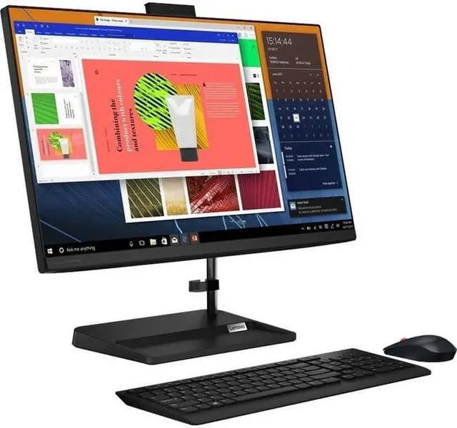 Alt view image 7 of 15 - Lenovo IdeaCentre 3 24ALC6 F0G100LDUS All-in-One Computer - AMD Ryzen 3 5300U Quad-core (4 Core) 2.60 GHz - 8 GB RAM DDR4 SDRAM - 256 GB M.2 PCI Express NVMe 3.0 SSD - 23.8" Full HD 1920 x 1080 - ...