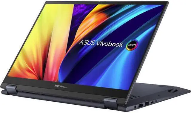 Alt view image 5 of 12 - Asus Vivobook S 14 Flip TN3402 TN3402QA-DS76T 14" Touchscreen Convertible Notebook - 2.8K - 2880 x 1800 - AMD Ryzen 7 5800H Octa-core (8 Core) - 16 GB Total RAM - 8 GB On-board Memory - 1 TB SSD