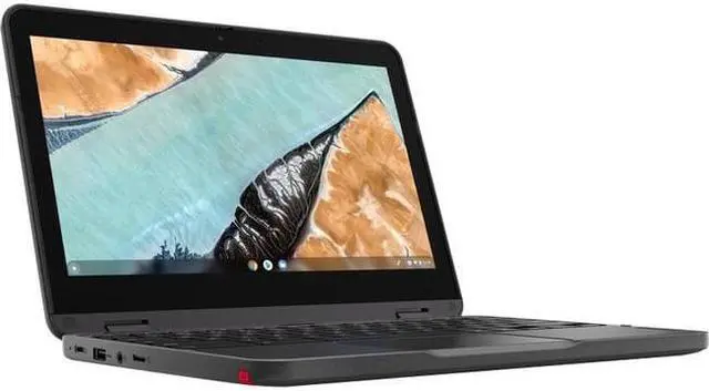 Alt view image 3 of 18 - Lenovo 300e Chromebook Gen 3 82J9000DUS 11.6" Touchscreen Chromebook - HD - 1366 x 768 - AMD 3015Ce Dual-core (2 Core) 1.20 GHz - 4 GB Total RAM - 32 GB Flash Memory - Gray - Chrome OS - AMD - In