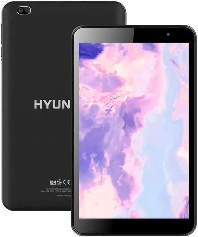 Main image of Hyundai HyTab Plus 8WB1 Tablet - 8" HD - Quad-core (4 Core) - 32 GB Storage - Black - Upto 128 GB microSD Supported - 1280 x 800 - In-plane Switching (IPS) Technology Display - 2 Megapixel Front