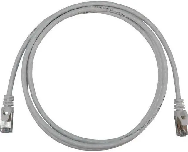 Main image of Tripp Lite Cat6a 10G Snagless Shielded Slim STP Ethernet Cable (RJ45 M/M), PoE, White, 7 ft. (2.1 m) - 7 ft Category 6a Network Cable for Network Device, Server, Switch, Router, Hub, Printer, Computer