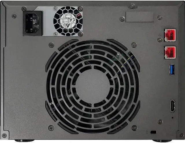 Alt view image 12 of 14 - Asustor Lockerstor 6 Gen 2 AS6706T 6 Bay NAS, Quad-Core 2.0GHz, Dual 2.5GbE Ports, 8GB RAM DDR4, Four M.2 SSD Slots (Diskless)