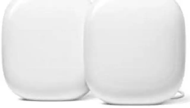 Alt view image 16 of 20 - Google Nest GA03689 Wifi Pro 6e AX5400 Mesh Router - 2 Pack - Snow