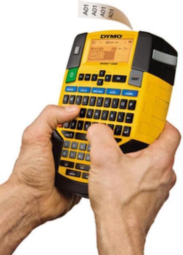 Alt view image 9 of 9 - DYMO Rhino 4200 Industrial Label Maker Carry Case Kit with Roll of 1/2